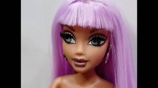 The Doll Planet Hair Tutorial How to Reroot Bangs on your Doll  Tricks for Rerooting flat bangs [upl. by Noseaj588]