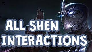 ALL SHEN INTERACTIONS [upl. by Dannica81]