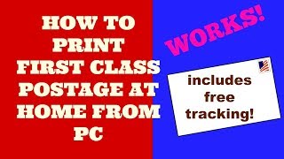 How to print first class postage from PayPal Even if not paid through PayPal [upl. by Mathilde906]