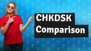 Which is better CHKDSK r or f [upl. by Henn]