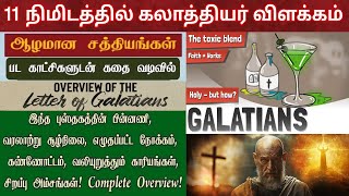 கலாத்தியர் விளக்கவுரை  Galatians bible study in tamil  Book of galatians [upl. by Gian715]