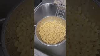 MACARONI SALAD WITH CELLENTANI PASTA cooking [upl. by Guillema]