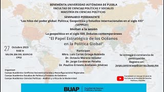 quotLos hilos del poder global Política Geopolítica y Estudios Internacionales en el siglo XXIquot [upl. by Adriene]