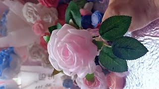 DIY Satin Ribbon flowers  best Ribbon decoration ideas  How to make ribbon crafts [upl. by Novek]