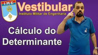 Determinantes  Prova IME  Bizu  Cálculo do determinante  Regra de Chió 745 [upl. by Rikahs]