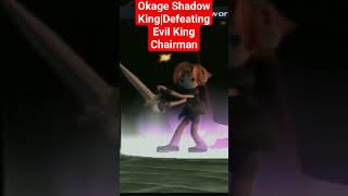 Okage Shadow KingDefeating The Gossiping Evil King Chairman [upl. by Nilved947]