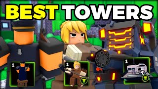 Ranking The Towers YOU Should Be Using In TDX  Zed  Commander Update [upl. by Aselehc]