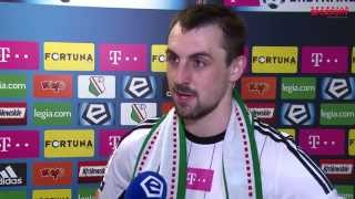 Kucharczyk Tylko my sami możemy odebrać sobie mistrzowski tytuł  Legia  Zawisza 20 [upl. by Errehs]