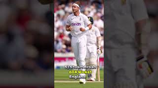 Top 10 Most Wicket in Test Career In Cricket 🏏 shorts ytshorts top10 cricket trending viral [upl. by Franni583]