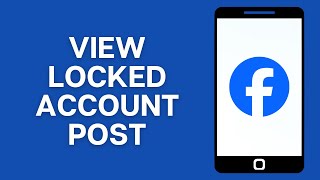 How to See Locked Facebook Account Post Best Trick [upl. by Swor925]