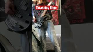 Thrashing Rage Bass Cover Full Video On Channel shorts bass thrashmetal voivod [upl. by Iras]