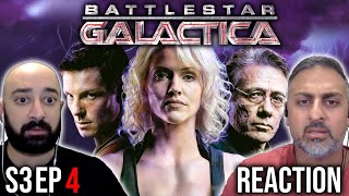 Battlestar Galactica  S3 Ep 4  Exodus Part 2  REACTION  First Time Watching [upl. by Adnilak]