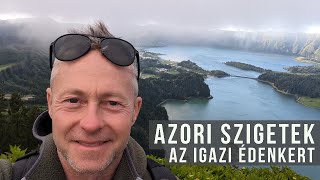 Azori szigetek  ahol hortenziából van a kerítés  kert TV [upl. by Dorothea]