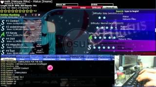 Cookiezi January 8 2013 Livestream [upl. by Novikoff669]