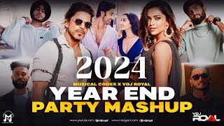 PARTY MASHUP 2023  Year End Party Mix 2023  VDj Royal amp Muzical Codex  New Year 2024 Mashup [upl. by Felice]