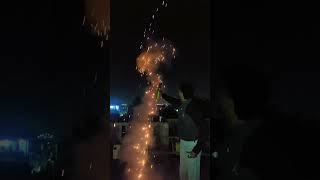 Vanitha Fireworks 💣crackers vanitha diwali skyshot shorts [upl. by Gnaw]