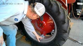 1948 Farmall Cub Restoration  Paint Prep1 [upl. by Troxell798]