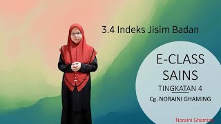 ECLASS 34 INDEKS JISIM BADAN BMI SAINS TINGKATAN 4 KSSM [upl. by Marola943]