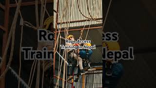 Rope Access Training in Nepal [upl. by Acirema678]