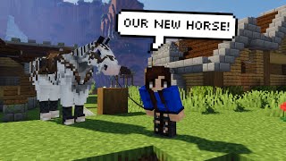 Our First Horse 🌼 SWEM Survival  Ep2 VOD [upl. by Enytsuj]