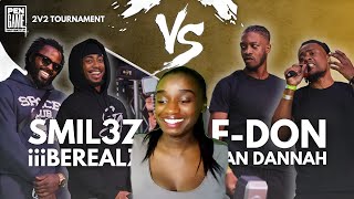 SMIL3Z amp IIIBEREALZ VS F DON amp DAN DANNAH  PenGame Rap Battle [upl. by Omixam]