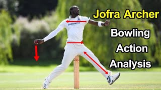 Jofra Archer bowling action analysis [upl. by Agon]