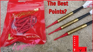 Best Soft Tip Points To Use On A Steel Tip Dart Board  LStyle Premium Lippoints [upl. by Essirahs]