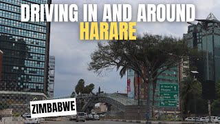 Driving In And Around Harare Zimbabwe [upl. by Koh]