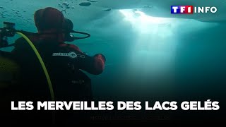 Merveilles des lacs gelés  direction la vallée la plus froide de Suisse [upl. by Funk]