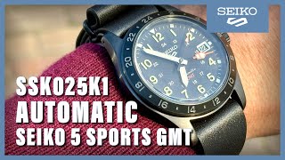 Unboxing The Seiko 5 Sports GMT SSK025K1 [upl. by Roer]