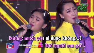 Karaoke Lk Vùng Lá Me Bay Duyên Phận  Cao Công Nghĩa Ft Thiện Nhân [upl. by Lachance121]