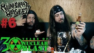 MUNICIPAL WASTE  Heavy Metal Hot Sauce Challenge at Grill Em All Burgers [upl. by Notsuoh406]