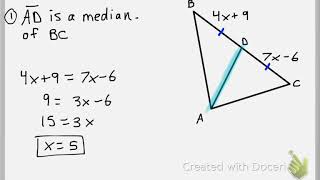 Angle Bisectors Medians and Altitudes [upl. by Strage951]