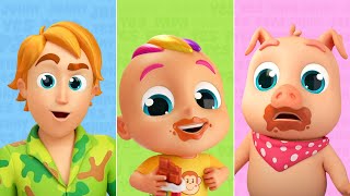 Johny Johny Yes Papa Animated Cartoon and Preschool Rhyme for Babies [upl. by Worthington610]