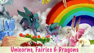 Unicorn Fairy amp Dragon Kid’s Diorama [upl. by Ardyth]