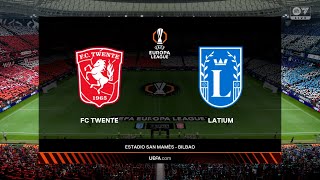 TWENTE vs LATIUM  Europa League group stage  FC 25 [upl. by Houlberg753]