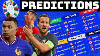 MY EURO 2024 PREDICTIONS [upl. by Engedus658]