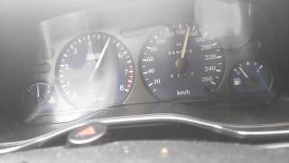 Mondeo ST200 2000 0160 Kmh acceleration [upl. by Maxama774]