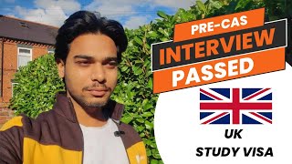 My UK Study Visa Interview  Pre  CAS UK University interview  Student Visa UK 🇬🇧 [upl. by Ssegrub]