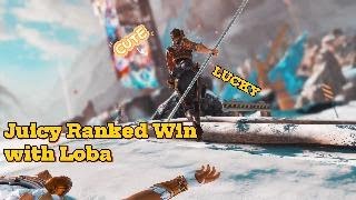 Apex Legends  Juicy Ranked Win with Loba [upl. by Ashlin789]