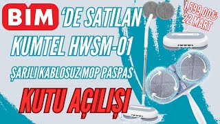 Bimde satılan Kumtel Şarjlı Kablosuz Mop Paspas Kutu Açılışı [upl. by Mcmurry]