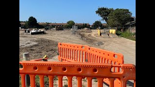 GreenlandsBispham School Site   Sept 2024   More Groundwork  Rowlands Estate [upl. by Amorete781]