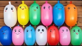 POPPING SLIME BALLOONS  Satisfying Slime Balloon Popping PSB20 [upl. by Lonnard]