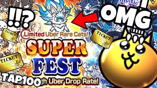 QUAY 88 VÉ VÀNG SUPER FEST Săn Uber limited Phono mớii  Tập 100  The Battle Cats VietNam [upl. by Yenoh]