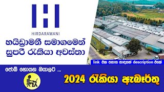 Hidramani Job Vacancies 2024  Latest Career Opportunities at Hidramani Group srilanka job [upl. by Earb]