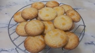 Bakery Style Biscuits Delicious Eggless Biscuits Recipe [upl. by Beitris]