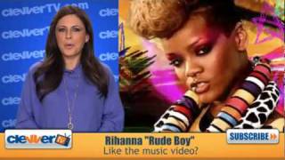 Rihanna Gets Funky For quotRude Boyquot Music Video [upl. by Karyn127]