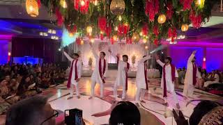 Best Mehndi Dance  2024 BRIDE SIDE [upl. by Yztim]