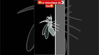 Le moustique de fou😂😂 humour animation video viralvideo drole [upl. by Derr]