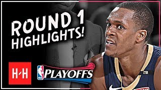 Playoff Rajon Rondo Full ROUND 1 Highlights vs Portland Trail Blazers  All GAMES  2018 Playoffs [upl. by Mayrim]